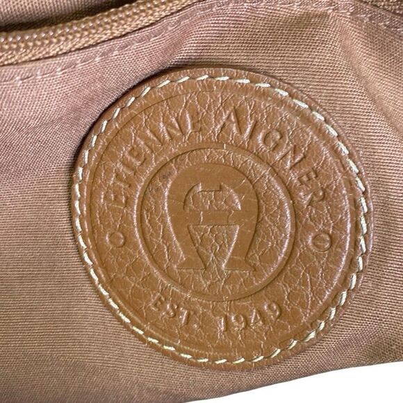 Etienne Aigner Brown Leather Women’s Equestrian Style Handbag Purse - Picture 5 of 12